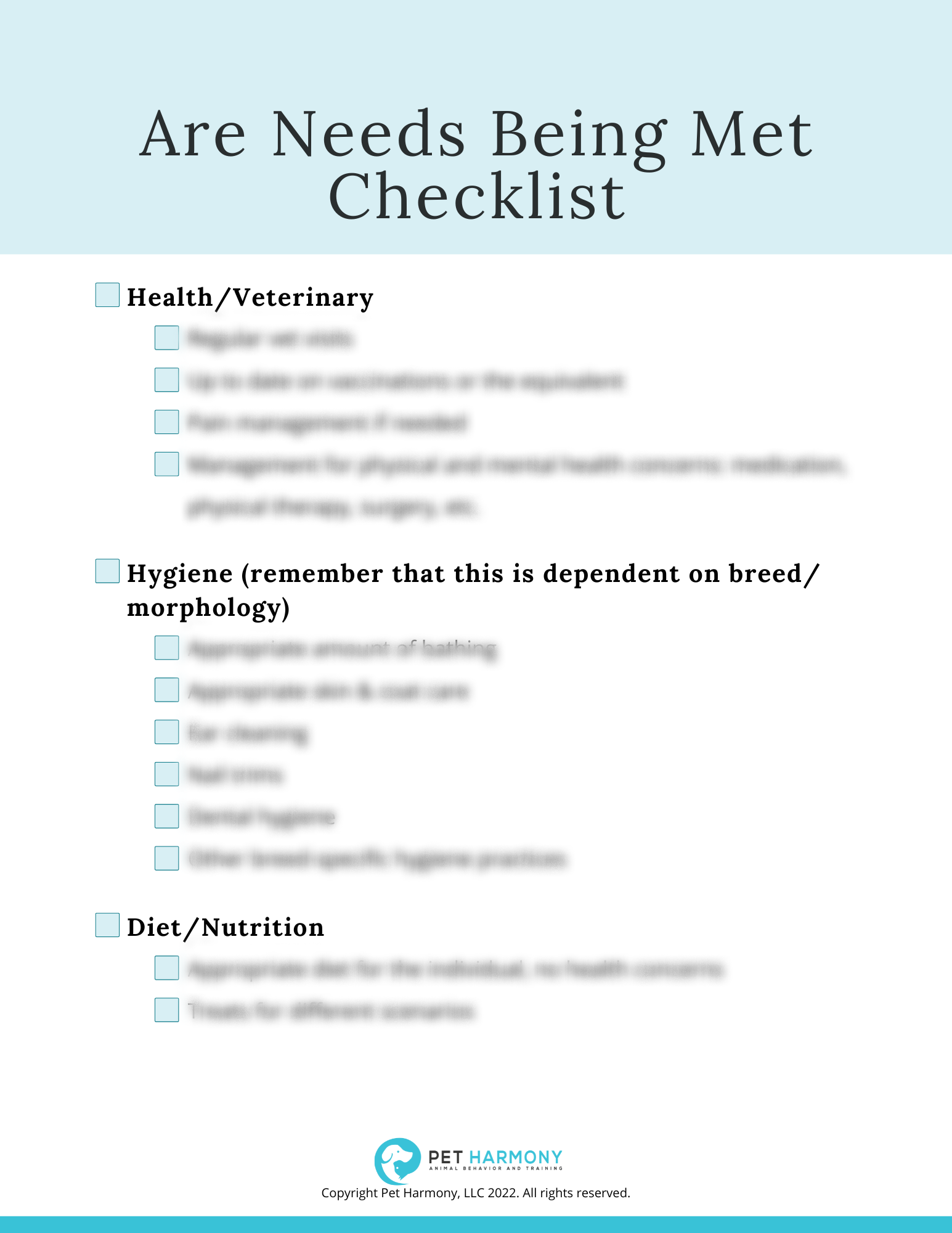 How Do I Know What My Dog Needs? Pet Harmony