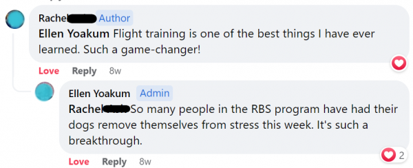 Rachel flight training testimonial2