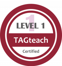 TAG level 1 badge